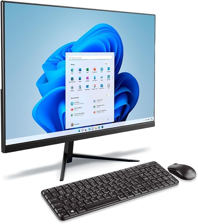 Pc Hp Aio 23.8" Fhd I3-N300 8G 512 Ssd W11H