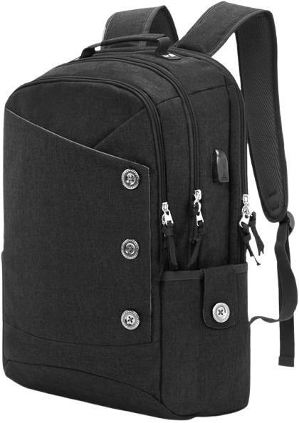 MOCHILA KINGSLONG 15.6" KLB190228BK PRETO