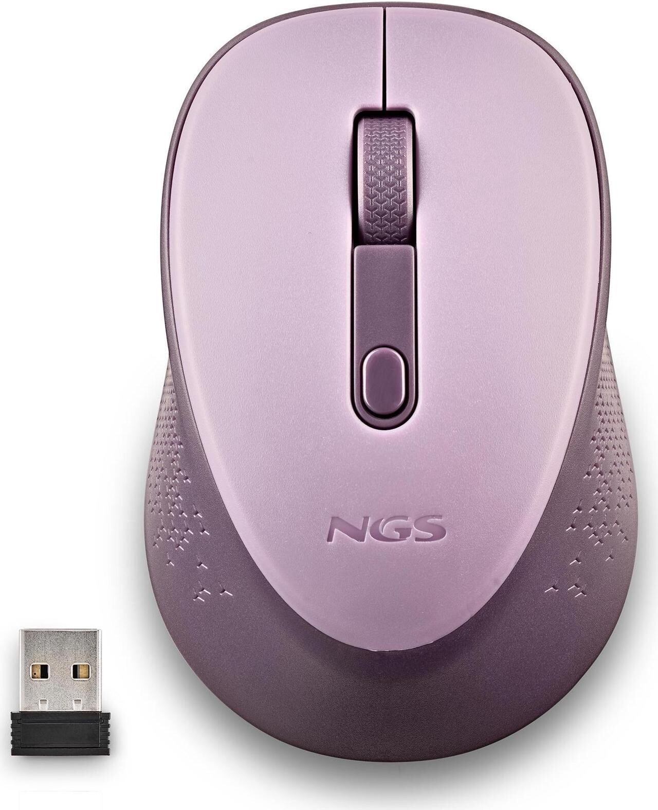 MOUSE NGS DEW SILENT WIRELESS 2.4GHZ LILÁS