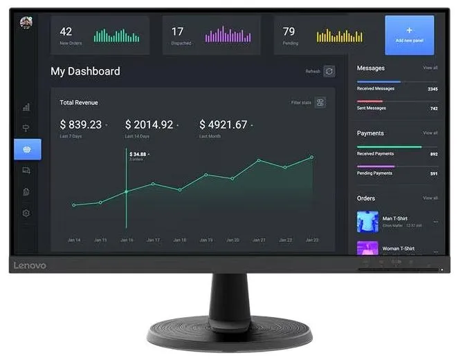 MONITOR 23.8'' LENOVO C24-40 VGA/HDMI/VA PANEL/60HZ/4MS