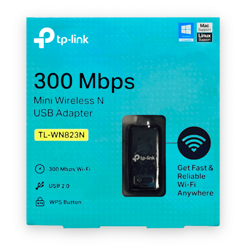 WIFI ADAPT.USB 2.0 MINI TP-LINK 300Mbps - Image 2